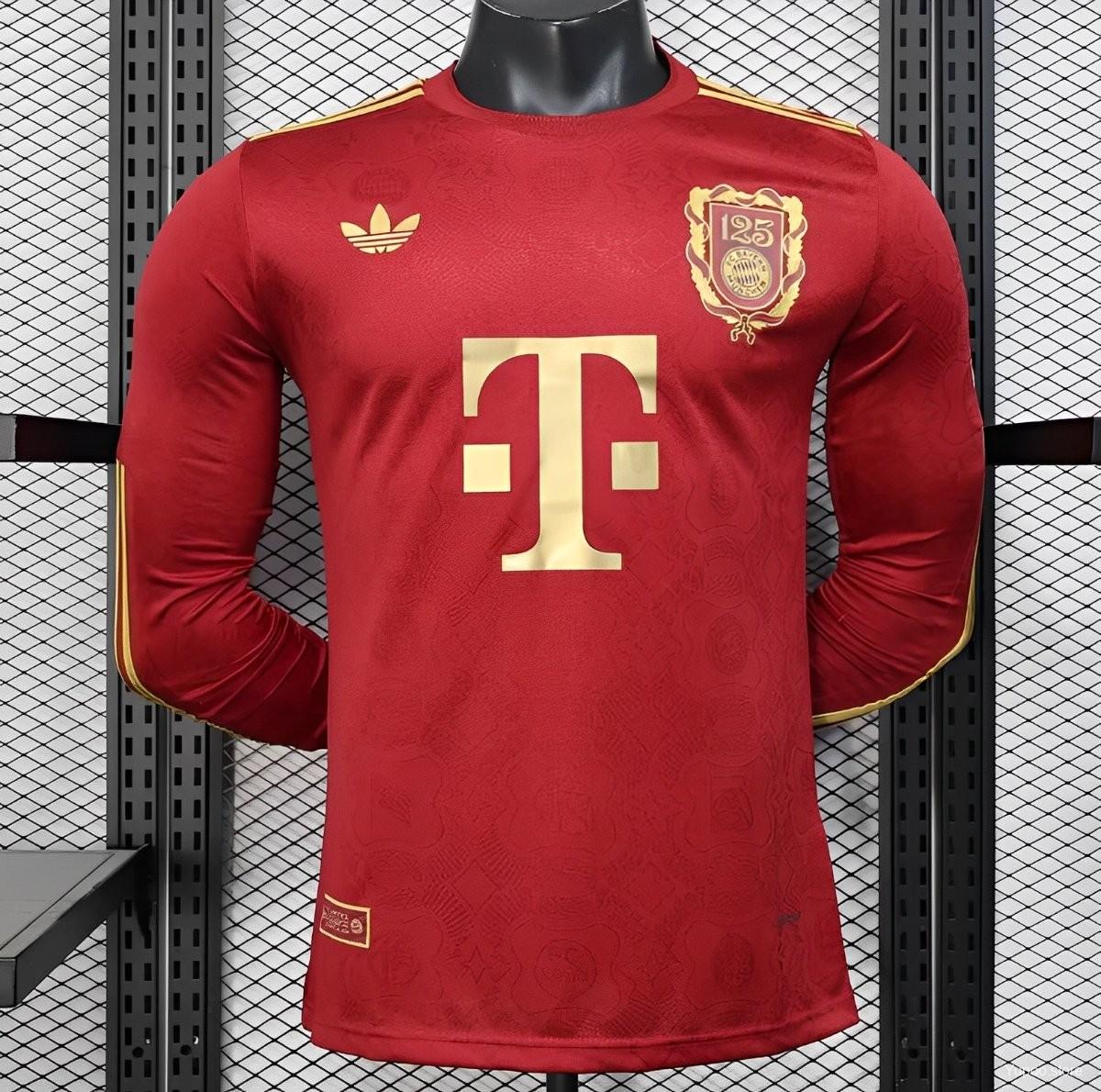 Camiseta de fútbol Bayern Munich 2024/25 ESPECIAL MANGA LARGA VERSION JUGADOR